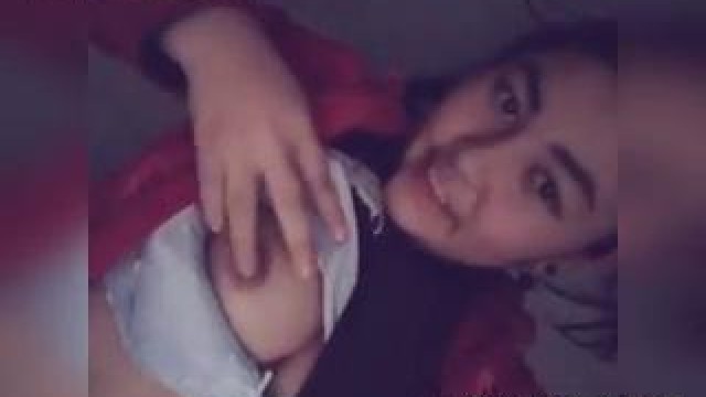 Узбечка по парню соскучилась и решила снять видео